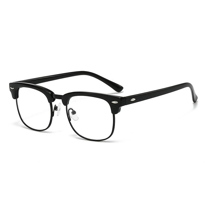 Polarized sunglasses unisex retro glasses fashionable European and American sunglasses anti-blue glasses