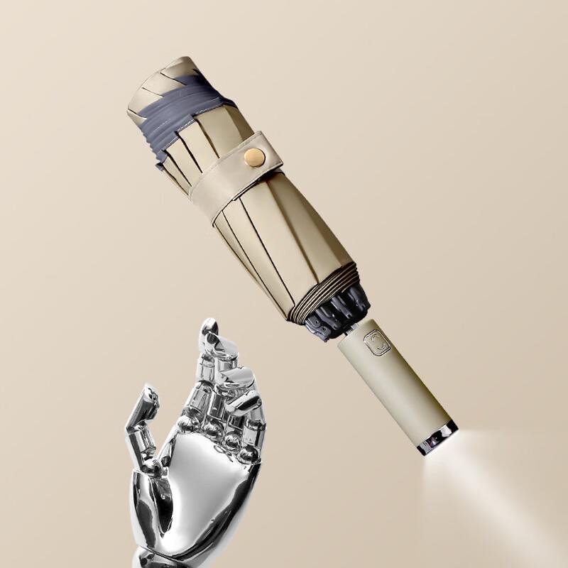 NQ Реверсивный автоматический светоотражающий LED-зонт