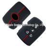 Toyota Sienna, Noah, Alphard, Voxy 4-Button Silicone Key Cover with Honeycomb Texture and Hollow-out Design