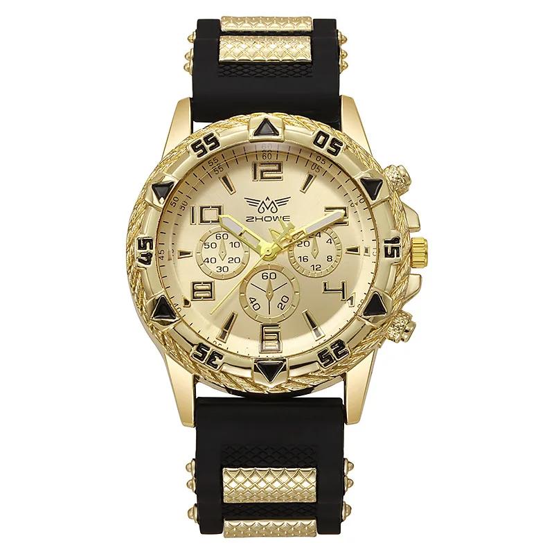 Leisure Fashionable Luxurious Men's Quartz Watch Sports Large Dial Non Mechanical Business Temperament Watch for Man