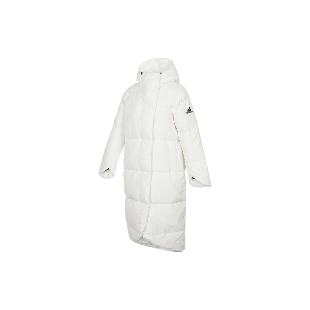 (WMNS) adidas Big Baffle Jacket Asia Sizing  White  Women s GQ2509 XL