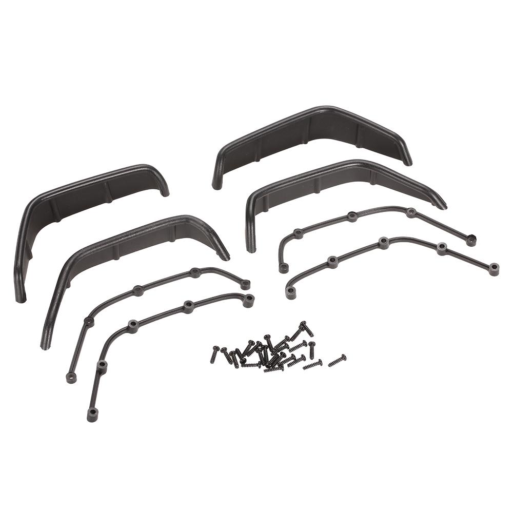 1 sett RC Crawler Fender Flares for 1:10 Axial SCX10 RC4WD D90 D110 Deler