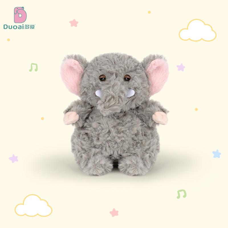 Duoai Lazy Hanging Plush Toys Elephant Koala Bear Mouse Red Panda Animal Long Fur Stuffed Dolls Soft Cute Car Backpack Decor