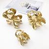 European Style Flower Hair Clip: Eco-friendly Alloy Shark Clip for Women
