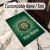 Crystal Velvet Rug Celtic FC Print Custom Name Text Floor Mat Home Decor