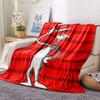 The Cat in the Hat  Print Flannel Blanket, High quality Comfortable for All Seasons, Home Decor, Warmth and Comfort
