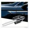 2pcs 3d Stainless Steel Car Stickers Car Accsesories Accessory for Volvo Xc60 Xc90 V40 V60 S60 V50 V90 S80 C40 XC40 V70 XC70 T6.