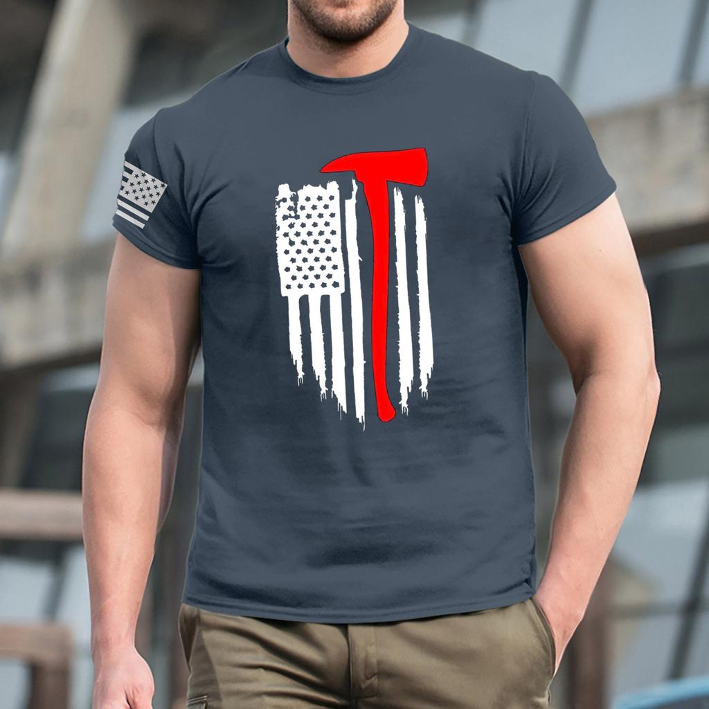Men'S Fashionable T-Shirt, Street Casual Short Sleeved Clothing