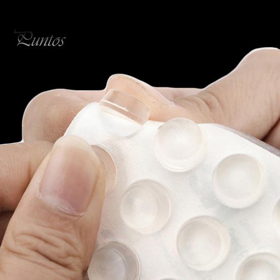 Door Pad 100Pcs Buffer Transparent Anti-collision Silicone Feet Bumper Self-Adhesive Noise Elimination for