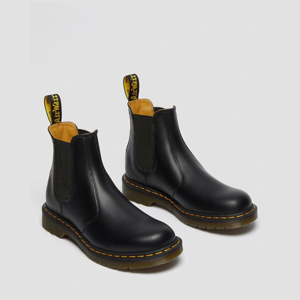 Chelsea Boots Dr. Martens Black Smooth Leather 2976