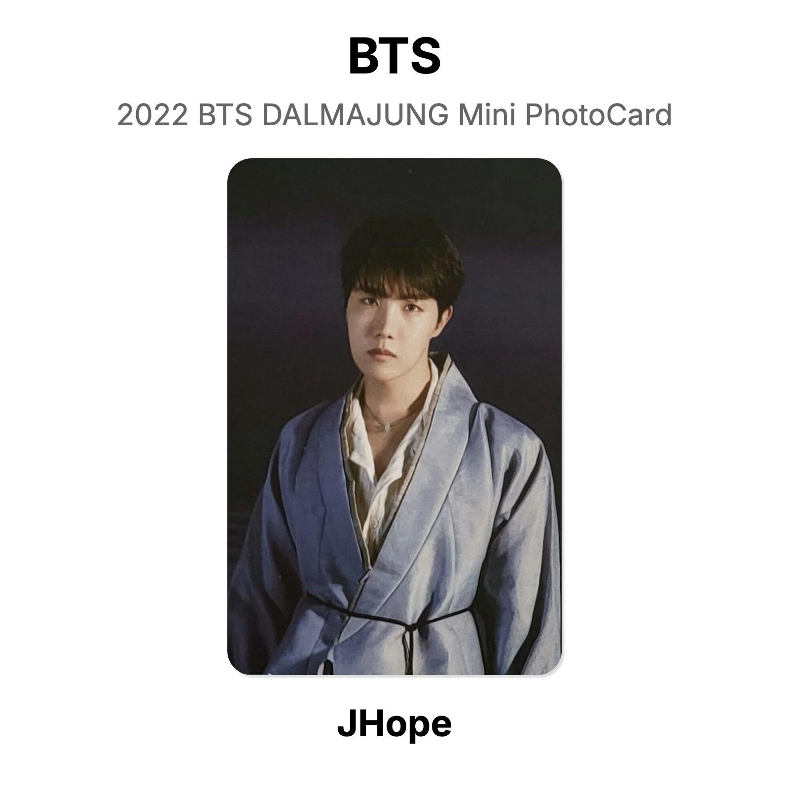 BTS 2022 BTS DALMAJUNG Mini PhotoCard Official Photocard J-Hope 02