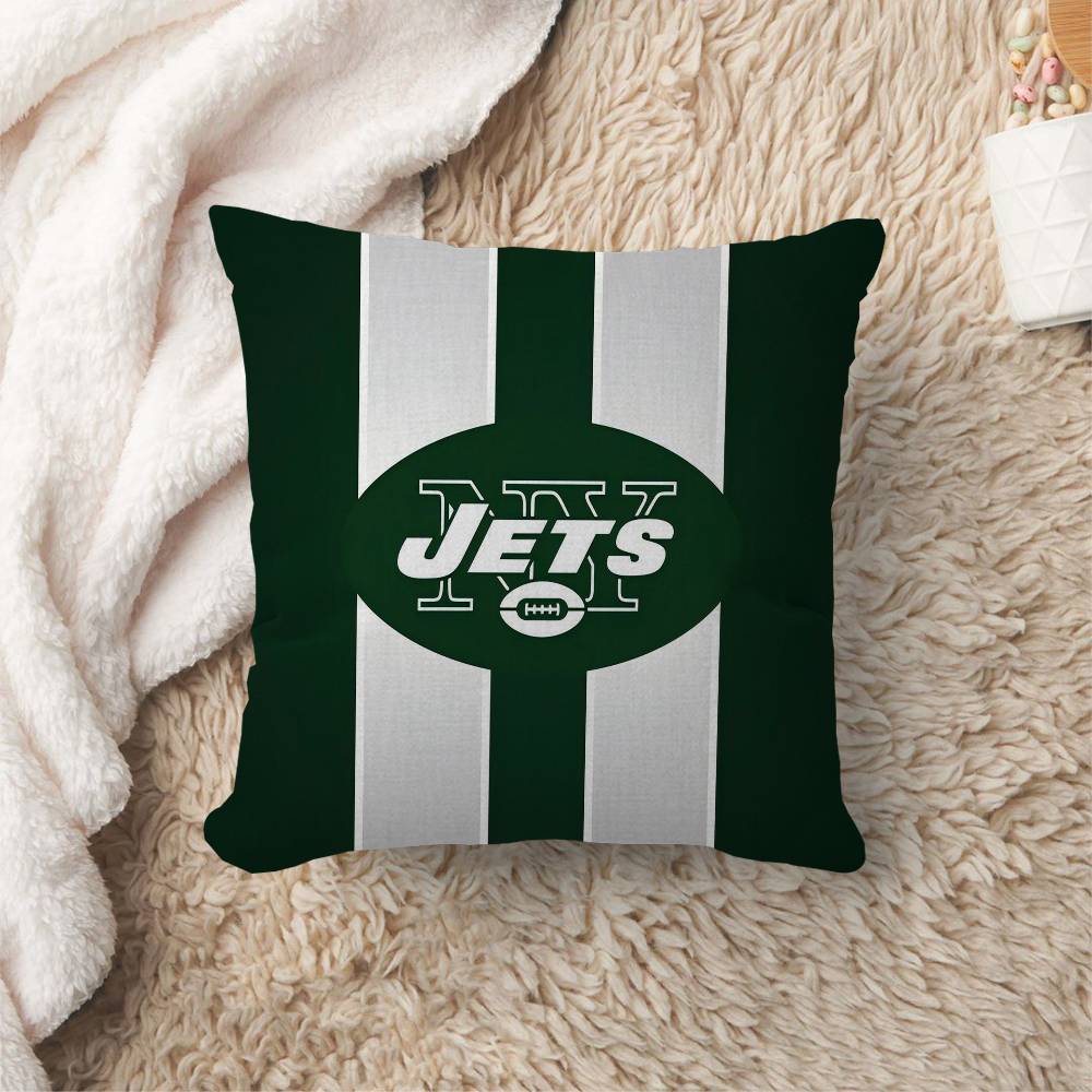 NNew YYork JJetS Maple Design Cushion Cover Happy Autumn Harvest decor Holiday Decorati Pillow Cover