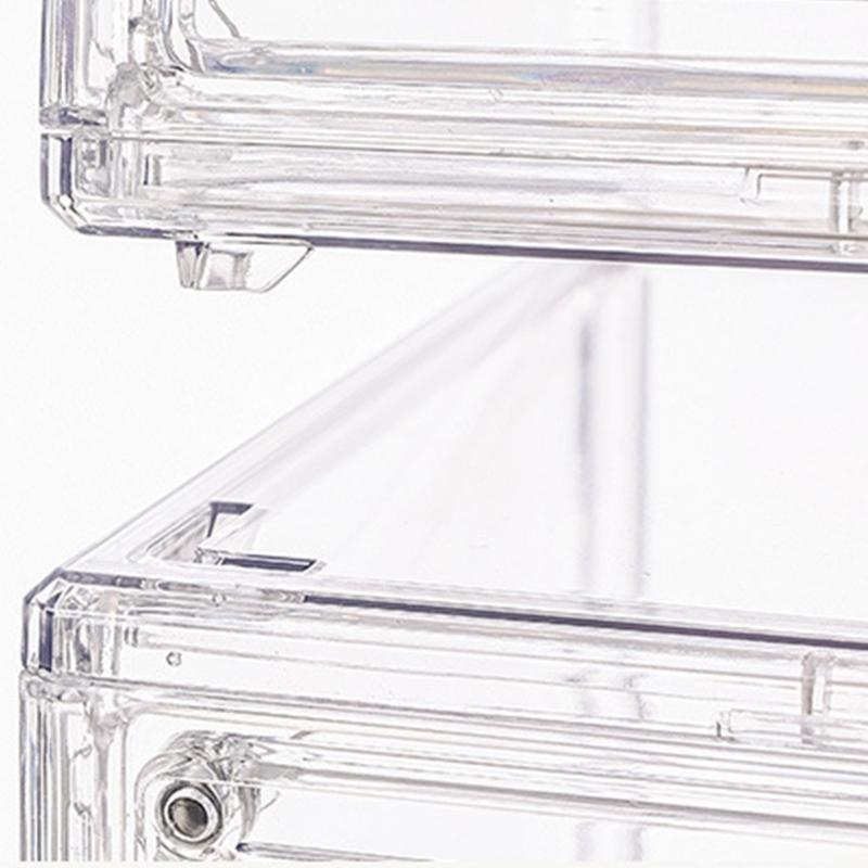 Clear Toy Organizers Showcases Box Dustproof Spacious Interior for Model Collections Home Decoration Display Shelf