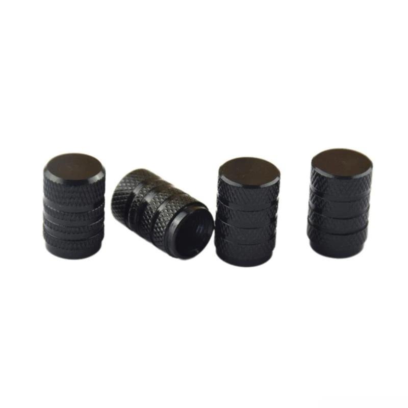 4Pcs Dustproof Aluminum Valve Caps Universal Tire Stem Covers For Car Truck Moto