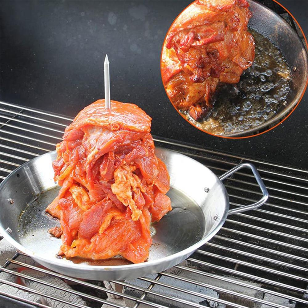 Vertical Stainless Steel BBQ Skewer Stand 3 Sizes Of Skewers Grill Or Oven