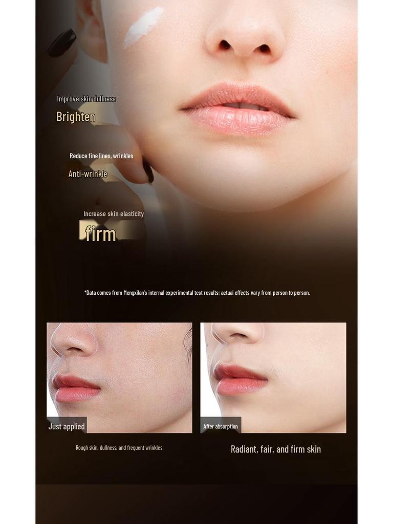 Mengxi Lan Cordyceps Niacinamide Glow Cream - Nourishing, Moisturizing, Hydrating, and Brightening Face Cream.