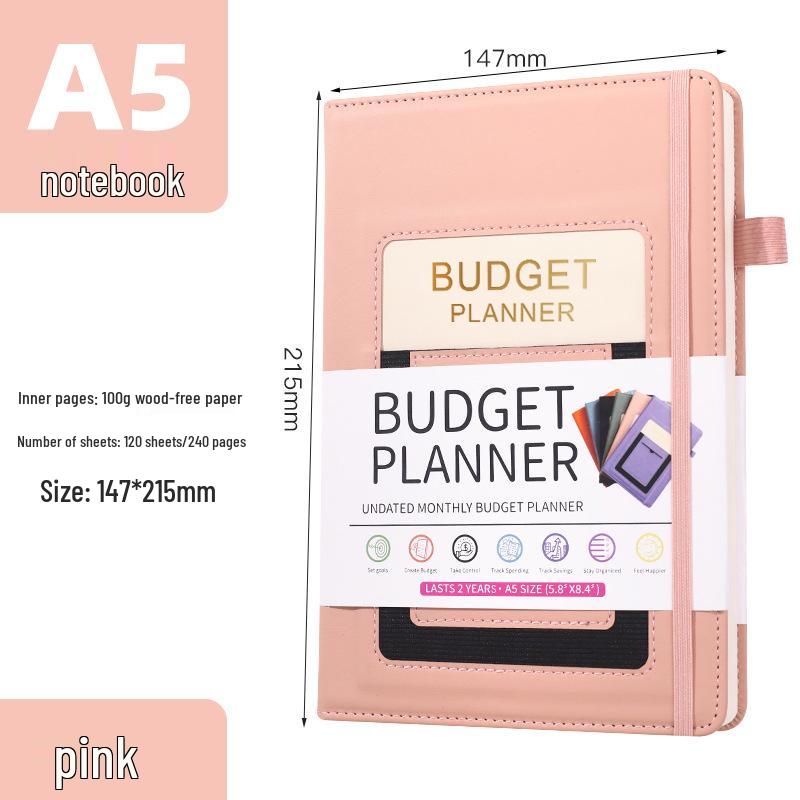 Undated Budget Book: Expense Tracker, Bill Manager & Financial Planner