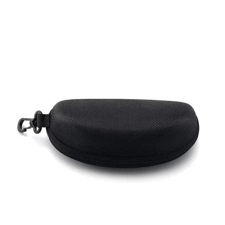 1Pc/5Pcs Bag Of Portable Zipper Sunglasses Protective Case Travel Bag Glasses Case Accessories With Hooks