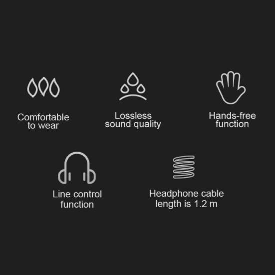 Motocyklová přilba na motorku 3,5mm Wire Control Music Headset Headset s mikrofonem