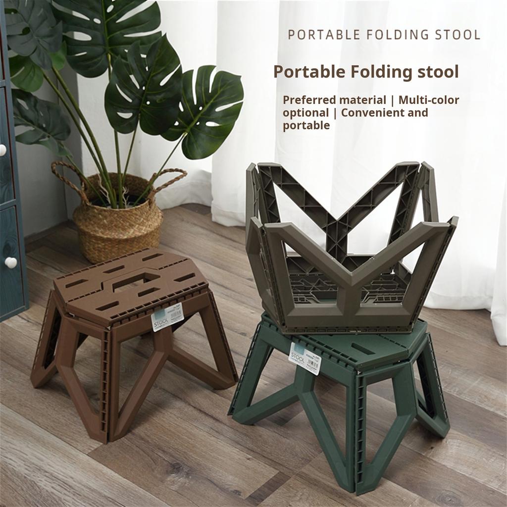 1 Stück Outdoor Kleiner Hocker Tragbarer Klapphocker Hohe Tragfähigkeit Langlebiger Kleiner Stuhl Angelhocker Strandhocker Campinghocker