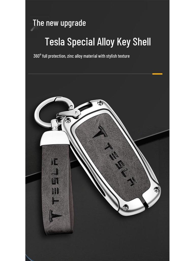 Tesla Model 3 Key Card Case - Protective Shell & Buckle for Key Modification