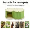 Felted Cats House Cats Cave for Small Animal Tunnel Spacious Washable Cats Cave for Indoor Cats Small Dogs Bunnies