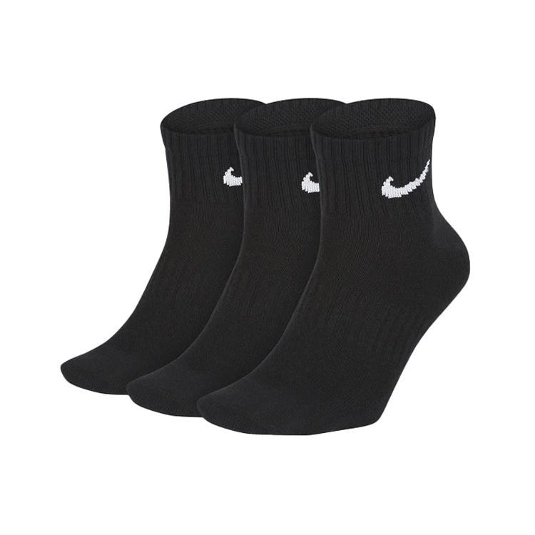 Nike Everyday Cushioned Socks Unisex Black SX7667-010