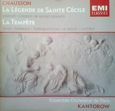 CD ERNEST CHAUSSON - La L?Gende De Sainte C?cile / La Te 724355532329 EMI Classics 1995 Europa Klassik Gebraucht