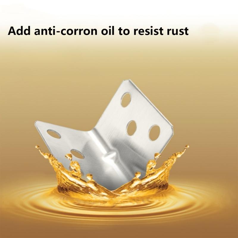 High quality metal corner code bracket 90° corner code laminated furniture board wooden furniture connection cabinet with screws