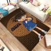 Anime Detective Conan Cartoon Area Rug Large,Carpet Rug for Living Room Bedroom Sofa Doormat Decoration,  Kid Non-slip Floor Mat