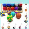 Portachiavi da Basket NBA Regalo con Ciondoli di James, Curry, Durant e Irving