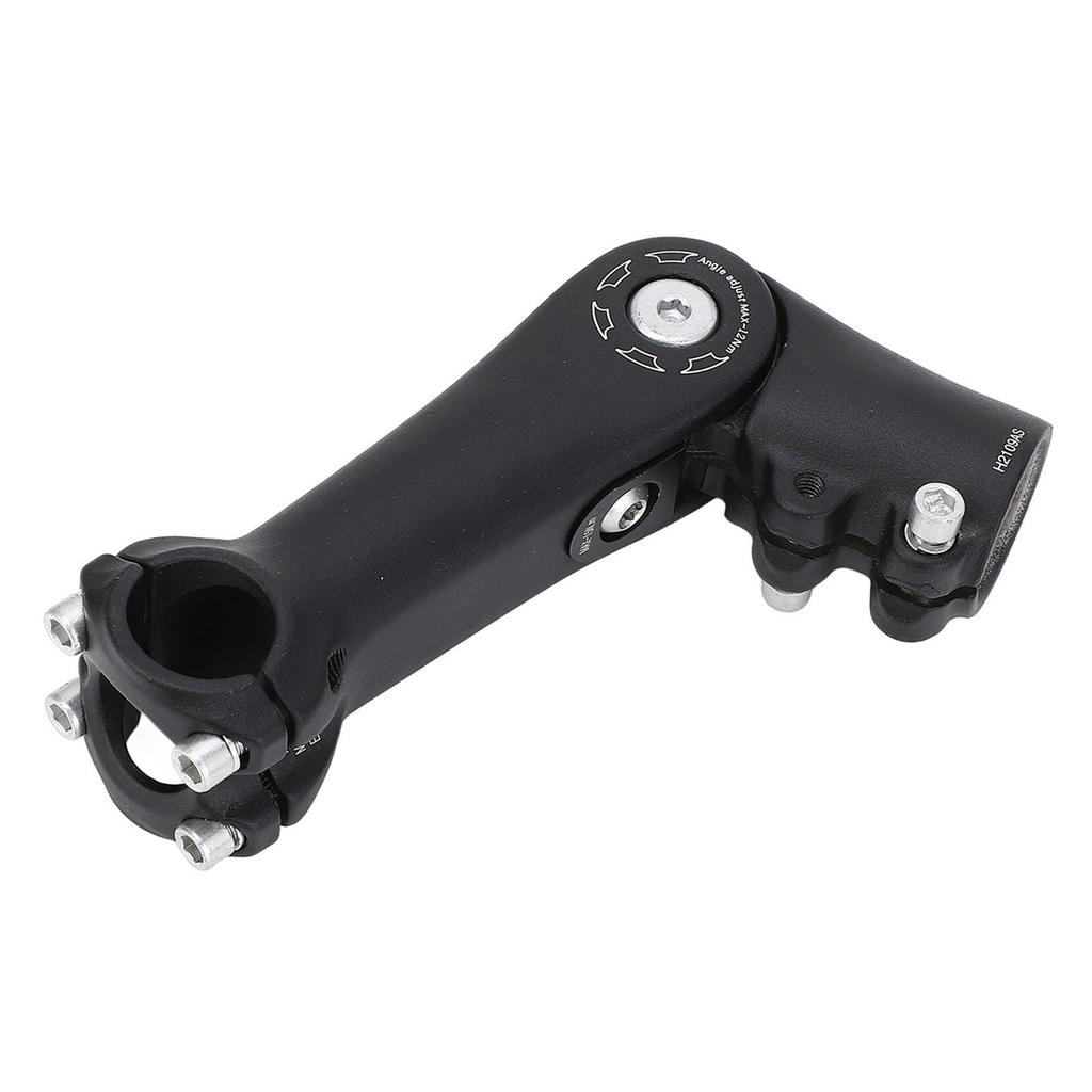 Adjustable Bike Stem 90 Degree Aluminum Alloy Bike Handlebar Riser Extender for Mountain Bikes