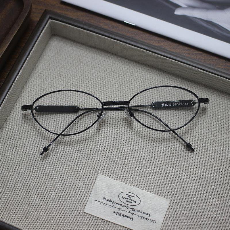 

Gm Retro Metal Glasses Frame Polygonal Face Small Versatile Cold High Intelligence Glasses Frame Driving Sunglasses