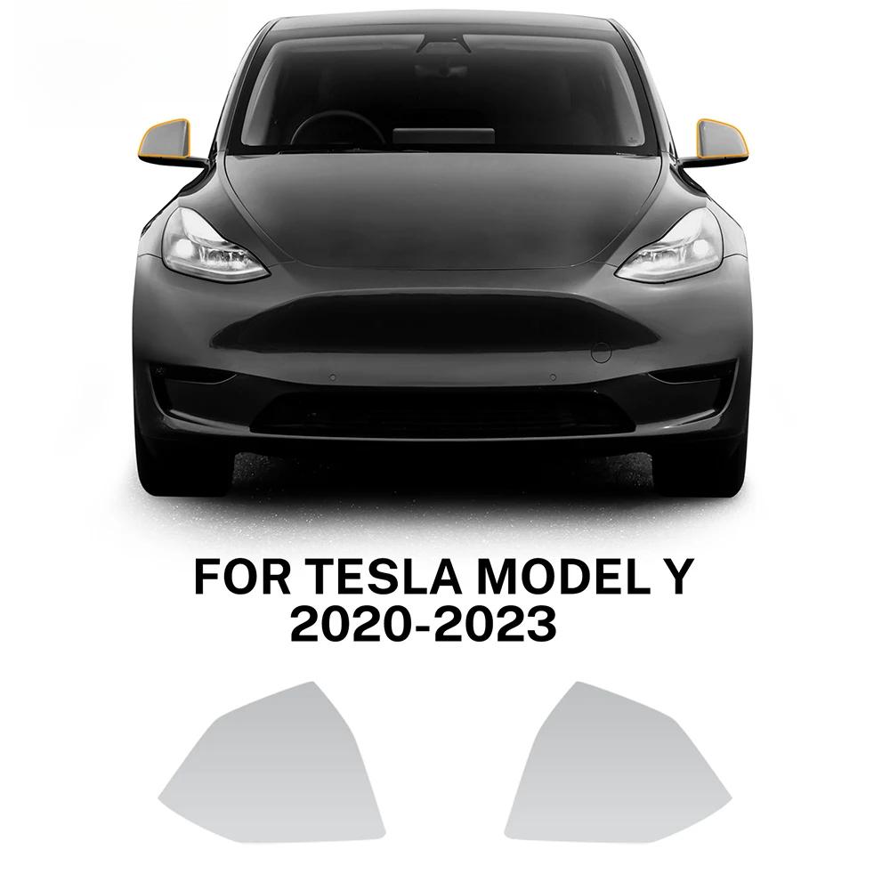 Pre-cut PPF Car Headlight Protective Film TPU for Tesla Model 3 Y X S - Rearview Mirror Transparent Scratch Resistant