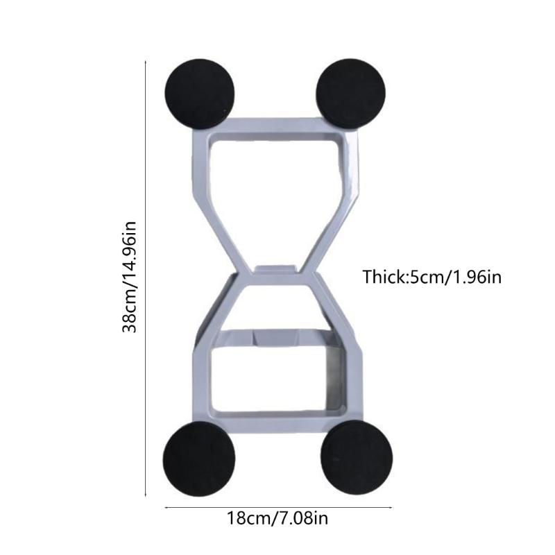 Portable Car Roof Antenna Holder Rack with Suction Cup for Secure Attachments and Enhanced Signal Reception During Travel