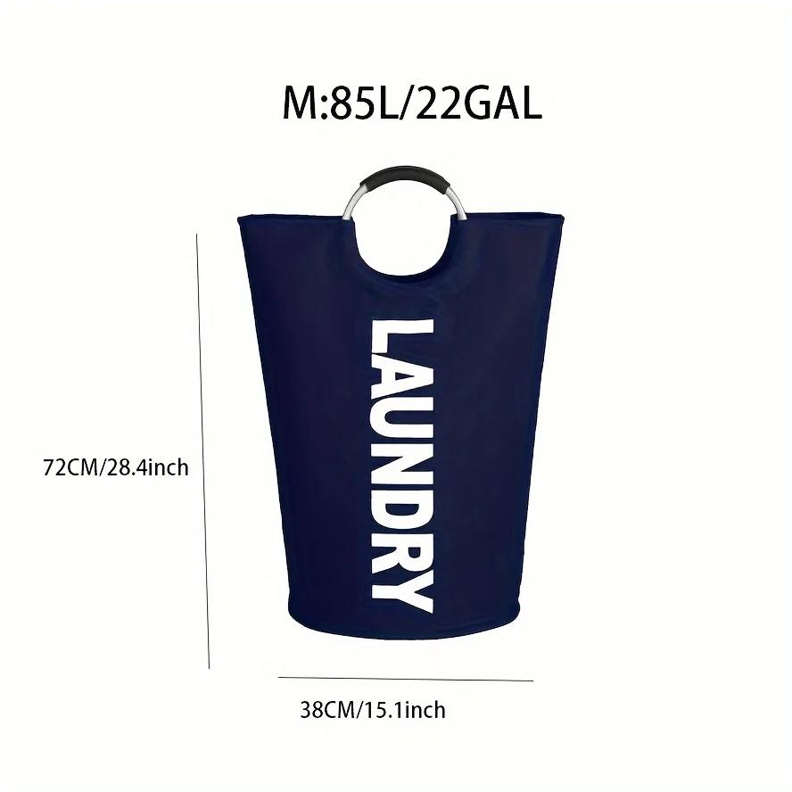 1pc Dirty Clothes Dirty Fabric Storage Basket Foldable Large Size Dirty Cloth Storage Bucket for Waterproof Laundry Toy