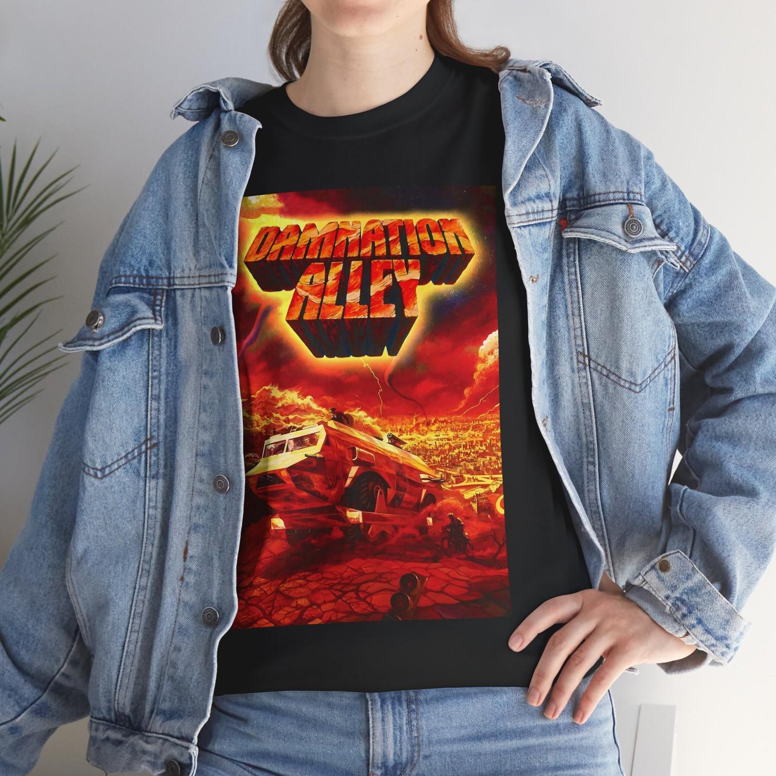 DAMNATION ALLEY (1977) T-Shirt Mens Womens Tees Top Science Fiction nuclear war apocalypse Future 2XL