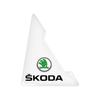 2 Pièces Protection d'Angle de Porte de Voiture Transparent Autocollant de Protection Anti-Rayures Pour Skoda Octavia MK2 MK3 2 3 A7 Fabia Karoq Kodiaq Superb Rapid Kamiq