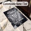 Crystal Velvet Rug Athletic Bilbao FC Print Custom Name Text Floor Mat Home Decor