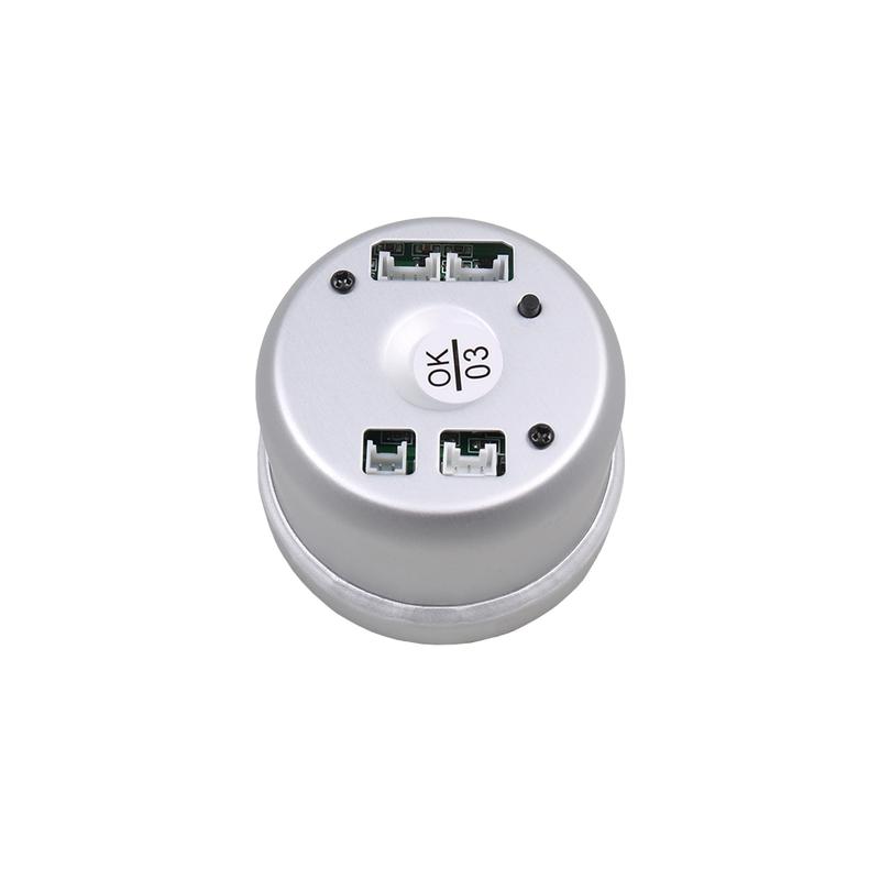 Lodenqc Auto-Messgerät mit Sensor 60MM Auto-Öltemperaturanzeige Rote & Weiße Beleuchtung 50- 150 Grad Celsius Öltemperaturanzeige
