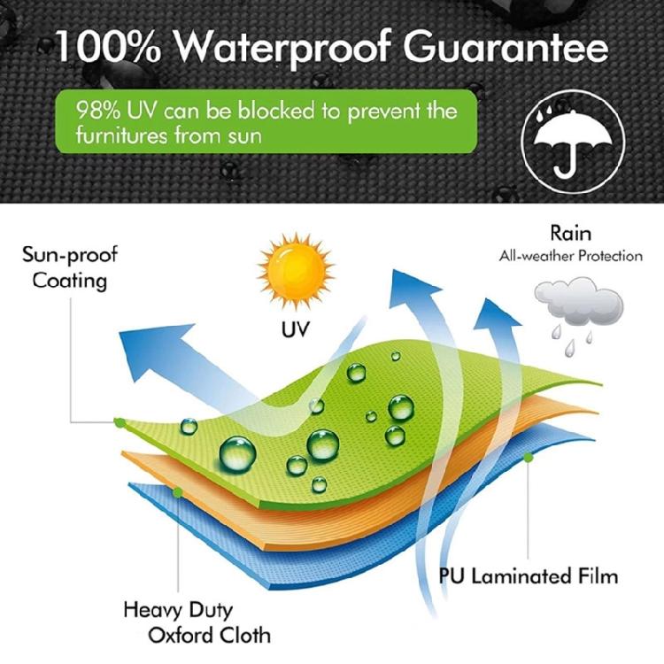 Billiard Table Cover with Drawstrings Waterproofs Oxfords Cloth Pool Table Cover Pool Table Dust Protections Cover