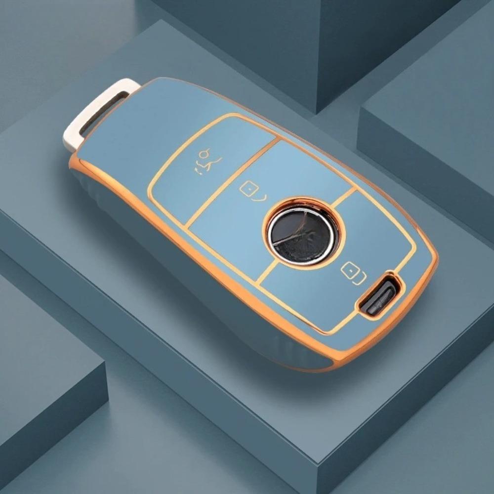 TPU Car Key Case Cover Shell for Mercedes Benz W204 W205 W206 W212 W213 W221 W222 W223 W463 A C E S Class GLA GLE GLC GLK GLS