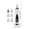 Hot Compress Electric Blackhead Remover With 6 Replacement Head Vacuum Suction Acne Tool  Women