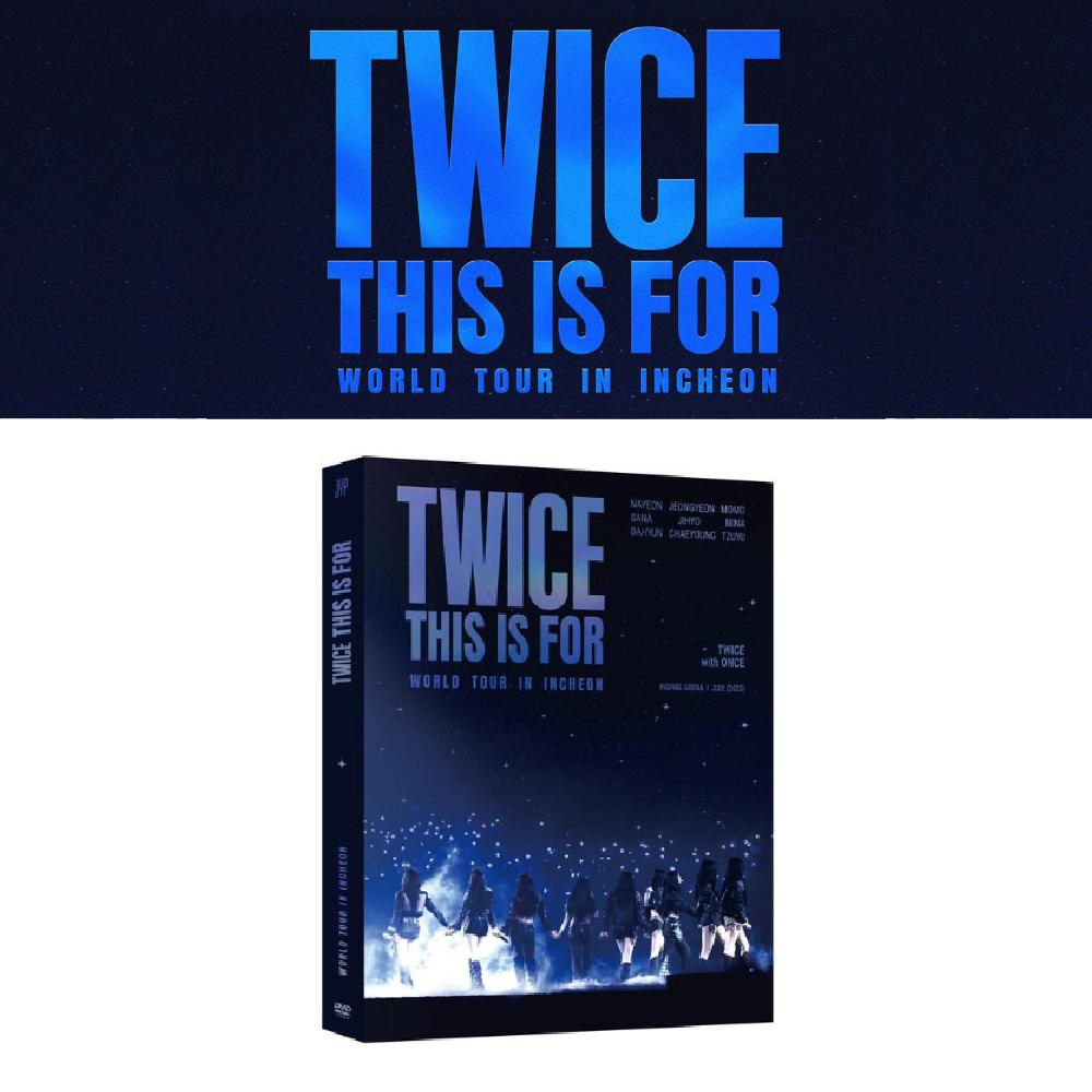 Vorbestellung TWICE THIS IS FOR Welttournee in INCHEON DVD & FANS POB
