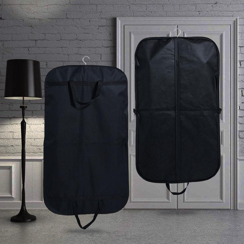 Clothing Dust Cover Non-Woven Home Moisture-Proof Wardrobe Hanging Clothes Storage Bag Suit Dress Clothes Dust Cover