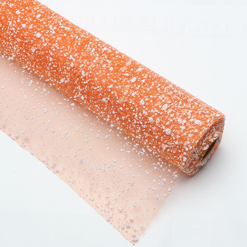 Schneeflocken Garn Wickel Netzpapier Blumenstrauß Verpackung Hochzeit Geburtstagsparty Dekoration Floristenbedarf Geschenkverpackungsmaterialien