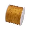 50Yds 0.8mm Crafts Nylon Cord For Jewelry Making Beading Braided Nylon Satin String for Bracelets Rattail Trim Chinese Knot
