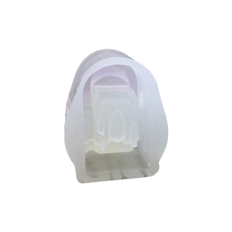 

Silicone Baking Mold Roman Palaces Shaped Hand-Making Supplies Candle Moulds Perfect for Baking and Chocolate Making 1