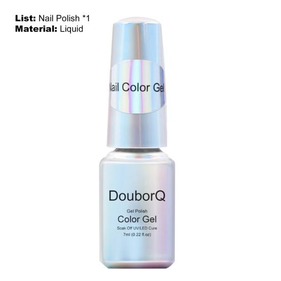 7 ml hochpigmentierter, nicht reizender, zarter UV-Gel-Smoothie-Nagellack mit ausgezeichneter Sättigung