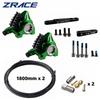 ZRACE XG Road Hydraulic Brake,Flat Mount Caliper,  ICE-TECH Pads, BMX Raceing, Full CNC Lightweight